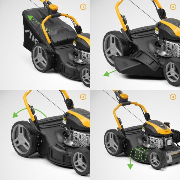STIGA Cortacésped de gasolina Combi 748 S - Afbeelding 3