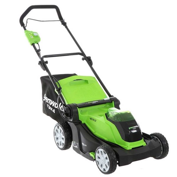 Batería cortada 40V Greenworks G40LM41 - Imagen 1