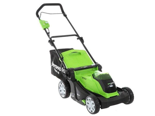 Batería cortada 40V Greenworks G40LM41 - Imagen 7