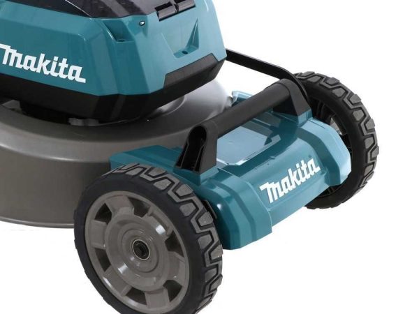 Cortacésped inalámbrico Makita DLM530PT4 de 53 cm, 2 baterías de 18 V con 4 baterías de iones de litio de 5,0 Ah y cargador doble - Image 7