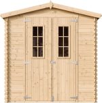 Cobertizo de madera con SUELO TRATADO TIMBELA m343c+m343g - Imagen 3