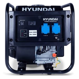 Hyundai 3200W / 3,2 kW benzine-omvormergenerator met afstandsbediening en elektrische start