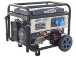 BullMach AMBRA 9500 E Generador de corriente a gasolina con ruedas y AVR 7.5 kW - Image 3