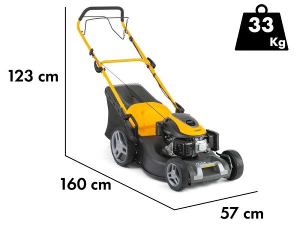 Stiga Stiga Combi 553 S 166 cc gasolina cortacésped de corte 51 cm 3 en 1 cortacésped de arrastre - Imagen 5
