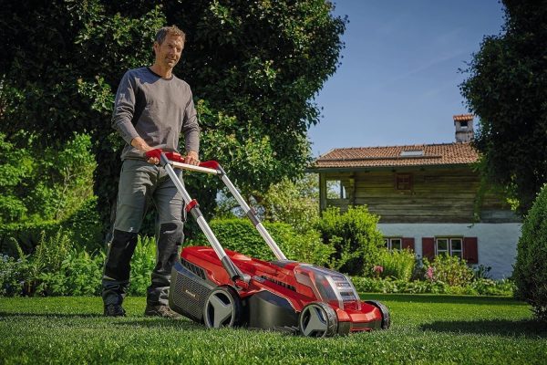 Cortacésped inalámbrico Einhell 3413180 RASARRO 2x 18 voltios 4,0 Ah Li-ion - Afbeelding 2