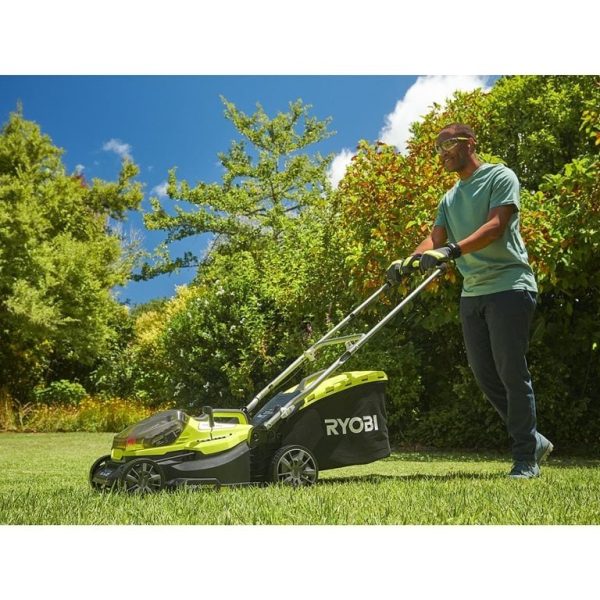 Cortacésped Ryobi 5133004578 RY18LM37A-140 18V 37cm + batería - Afbeelding 3