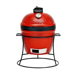 Kamado Joe Jr. 13,5 inch houtskoolgrill in Blaze Red