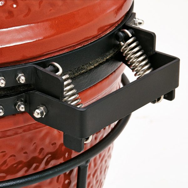 Kamado Joe Jr. 13,5 inch houtskoolgrill in Blaze Red – Image 3