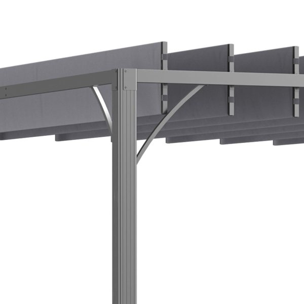 Pérgola Outsunny 290x295x213 cm - Image 2