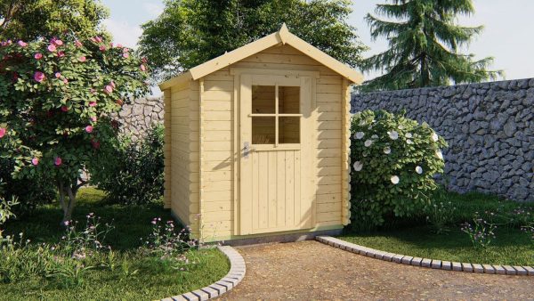 Tuindeco Blokhut Richard 200x200x222cm Houten Tuinschuurtje – Bild 1