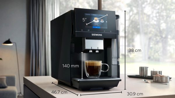 Siemens EQ700 Classic Piano Black TP713R09 volautomatische espressomachine - Afbeelding 2