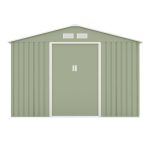 HATTORO S300 gereedschapsschuur tuinhuis schuur 15 m³ groen – Image 2