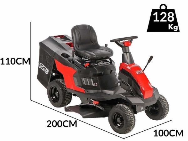 GeoTech-Pro RM 75-660 CSM – Tractor cortacésped mini-rider – Corte de 66 cm – Arranque eléctrico – Image 4