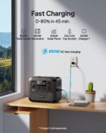 Generador eléctrico BLUETTI AC70 (1000w/768wh) con Panel solar - Image 4