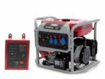 GeoTech PRO GGP 9500 ESA Generador de corriente con ruedas y AVR arranque eléctrico 7.9 kW - Afbeelding 2