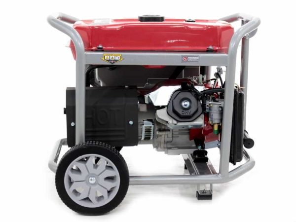 GeoTech PRO GGP 9500 ESA Generador de corriente con ruedas y AVR arranque eléctrico 7.9 kW - Afbeelding 5