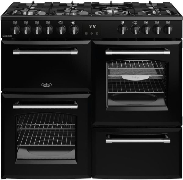 Leisure CK100F232K 100cm brede Cookmaster Duel Fuel Range Cooker - Afbeelding 1