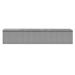 Cobertizo de jardín acero galvanizado gris 257x990x181 cm Vidaxl – Image 2