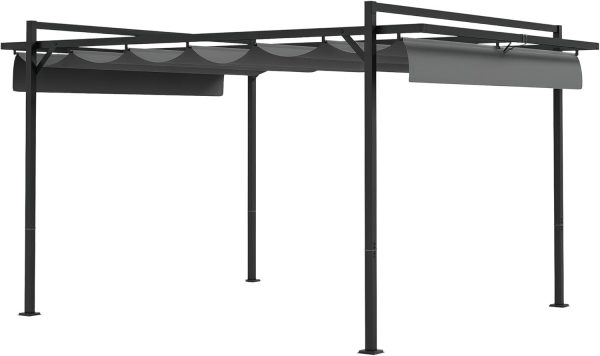 Pérgola Outsunny 297x397x235 cm - Afbeelding 1