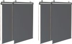 Pérgola luxe con lamas orientables cefalu 3x3 my 4 toldos gris antracita - Imagen 3