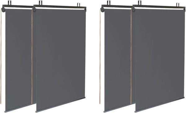 Pérgola luxe con lamas orientables cefalu 3x3 my 4 toldos gris antracita - Imagen 3