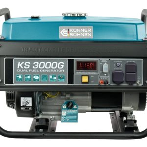 Generador híbrido de gasolina y gas "Könner & Söhnen" KS 3000G