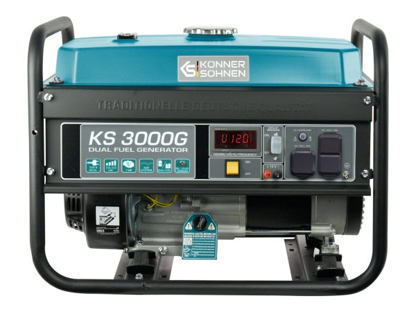 Generador híbrido de gasolina y gas "Könner & Söhnen" KS 3000G - Afbeelding 1