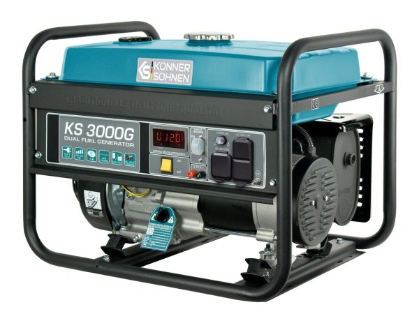 Generador híbrido de gasolina y gas "Könner & Söhnen" KS 3000G - Afbeelding 4