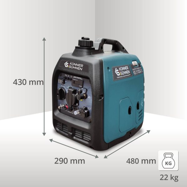 Generador de energía KÖNNER & SÖHNEN KS 3100iG S - Afbeelding 2
