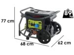 Generador de gasolina Pramac wx6200es de 5300 W (apoyo Placa – Bild 2