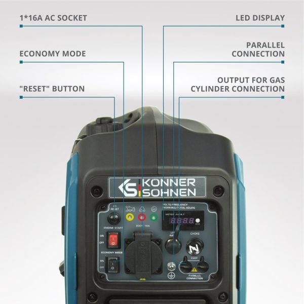 Generador de energía Könner & Söhnen KS 2000iG S - Image 2