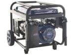 BullMach AMBRA 9500 E-3 Generador de corriente a gasolina con ruedas y AVR 7.5 kW – Image 3