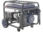 BullMach AMBRA 9500 E-3 Generador de corriente a gasolina con ruedas y AVR 7.5 kW – Image 5