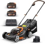 WG743E Accu-Grasmaaier 40V – Professionele Grasmaaier Met Mulchfunctie – PowerShare-Accu – Grasmaaien Zonder Kabel – Ideaal Voor Tuinen Tot 50