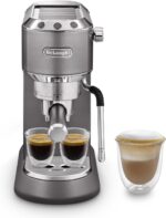 DeLonghi Dedica Arte EC885.GY ESE Cafetera espresso de cápsulas