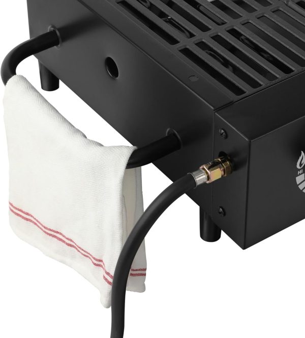 Draagbare gasgrill en bakplaat met 4 branders | Royal Gourmet - Afbeelding 5