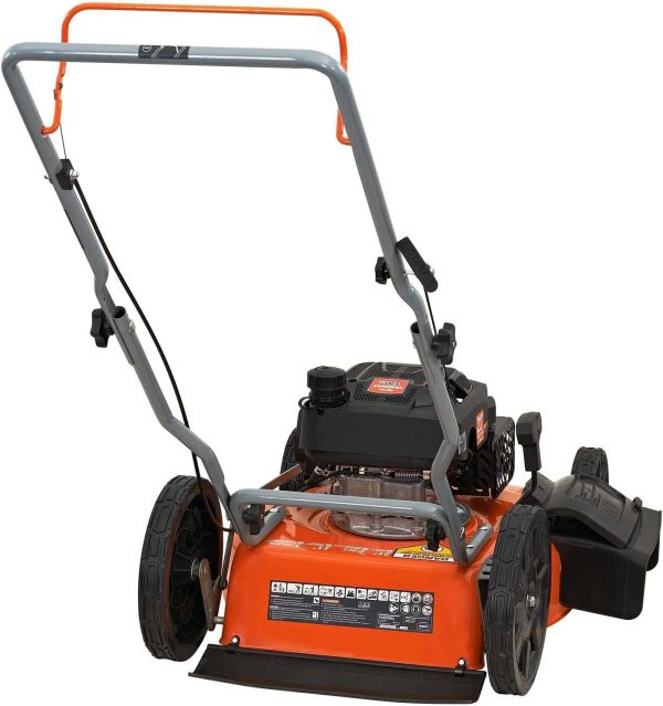 YARDMAX 21 in. 170cc 2-in-1 Gas Walk Behind Push Lawn Mower with High Rear Wheels – Bild 4