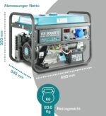 Generador de energía KÖNNER & SÖHNEN KS 9000E G - Image 2