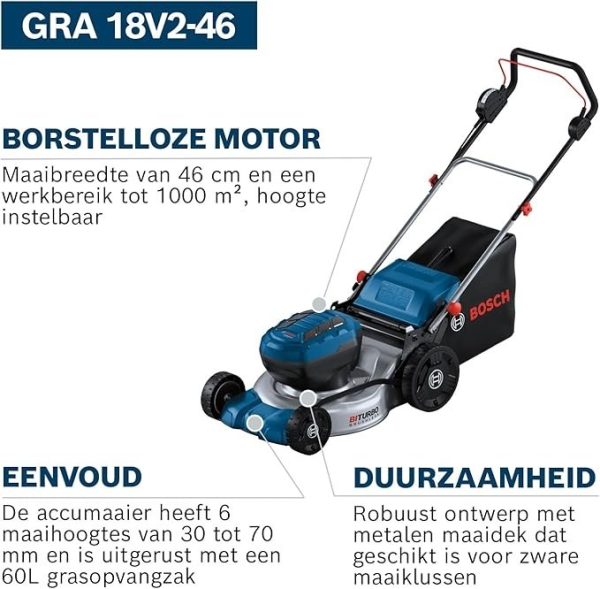 Bosch Lawnmower Battery GRA 18V2-46 – Bild 3