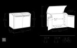 Cobertizo de exterior SIO Ultra - 177x113x134 cm y 2000L - Marrón – Image 2