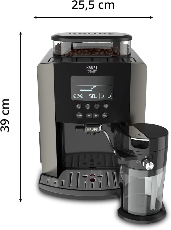 Cafetera superautomática Quattro Force Arábica de Krups - Afbeelding 2