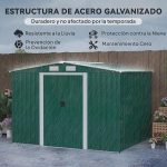 Outsunny Caseta de jardín 258x206x178 cm – Bild 3