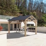 Pérgola de Jardín Gardiun Fénix 12 m2 300x401x282 cm madera Laminada - Image 3