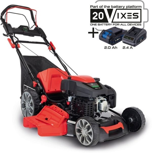Cortadora de césped híbrida de gasolina Scheppach 5911276903 MS225-56E 224cc 3kW - Afbeelding 2