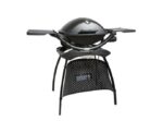 Barbacoa Weber Q 2200 negra con soporte