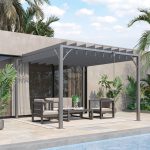 Pérgola Outsunny 290x295x213 cm
