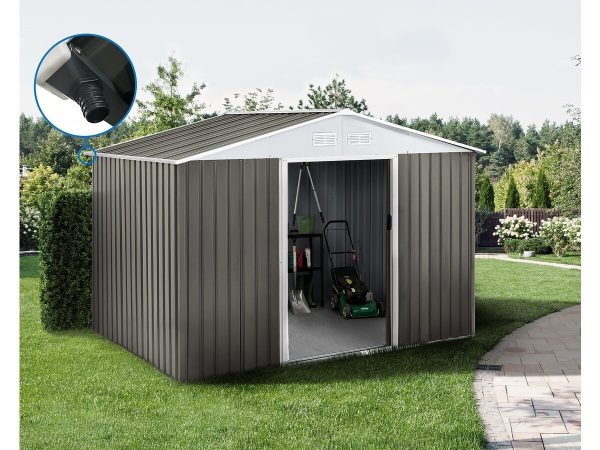 HABITAT ET JARDIN Cobertizo De Jardín Metálico - Afbeelding 2