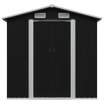 Tuinberging Antraciet Staal 204x132x186 Cm - Imagen 2