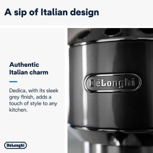 DeLonghi Dedica Arte EC885.GY ESE Cafetera espresso de cápsulas - Imagen 3