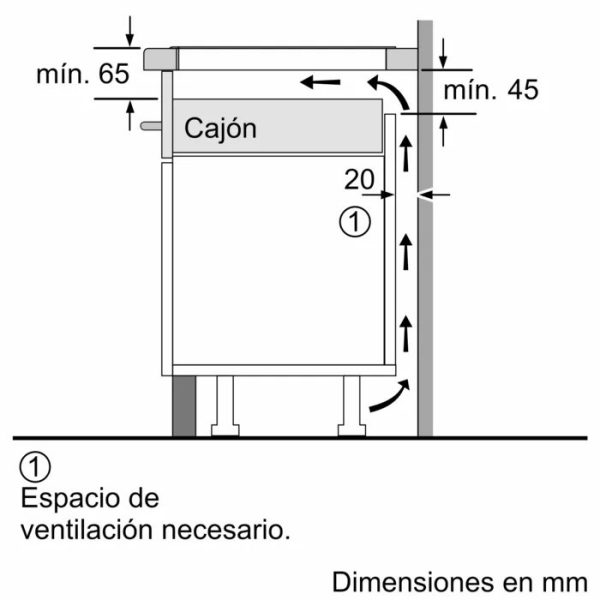 Bosch PVS631HC1E Placa de inducción – Image 5